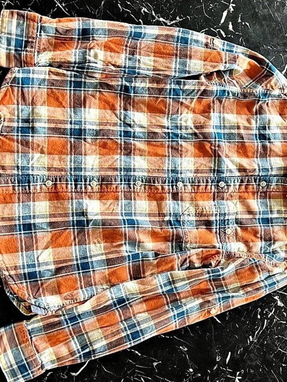 Urban Pipeline Plaid Cotton Button Down Size Small